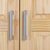 Armoire 2 portes en bois massif chêne clair - AR12019