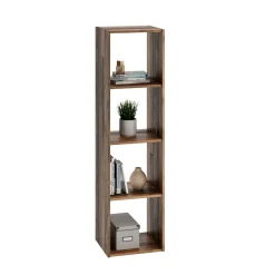 Bibliothèque 4 cases en bois - BI13010