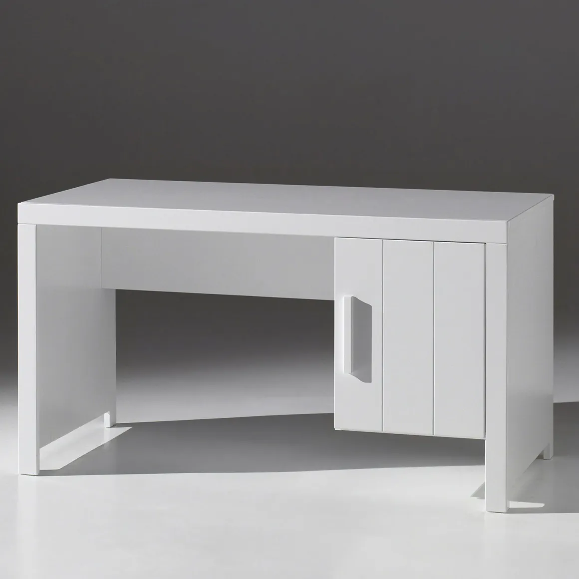 Bureau blanc 1 porte enfant BU2011 - Terre de Nuit
