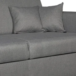 Canapé convertible d'angle droit 4 places en tissu - CA00003
