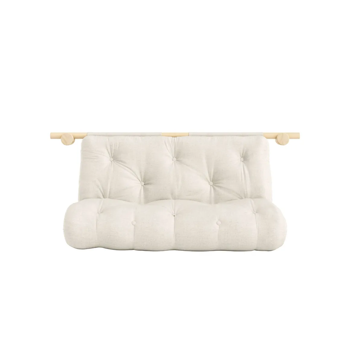 Canapé convertible futon HOOKED 135x200