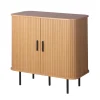 Commode bois à portes scandinave Linje
