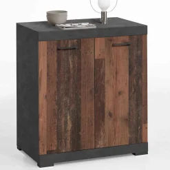 Commode 2 portes en bois - CO13002