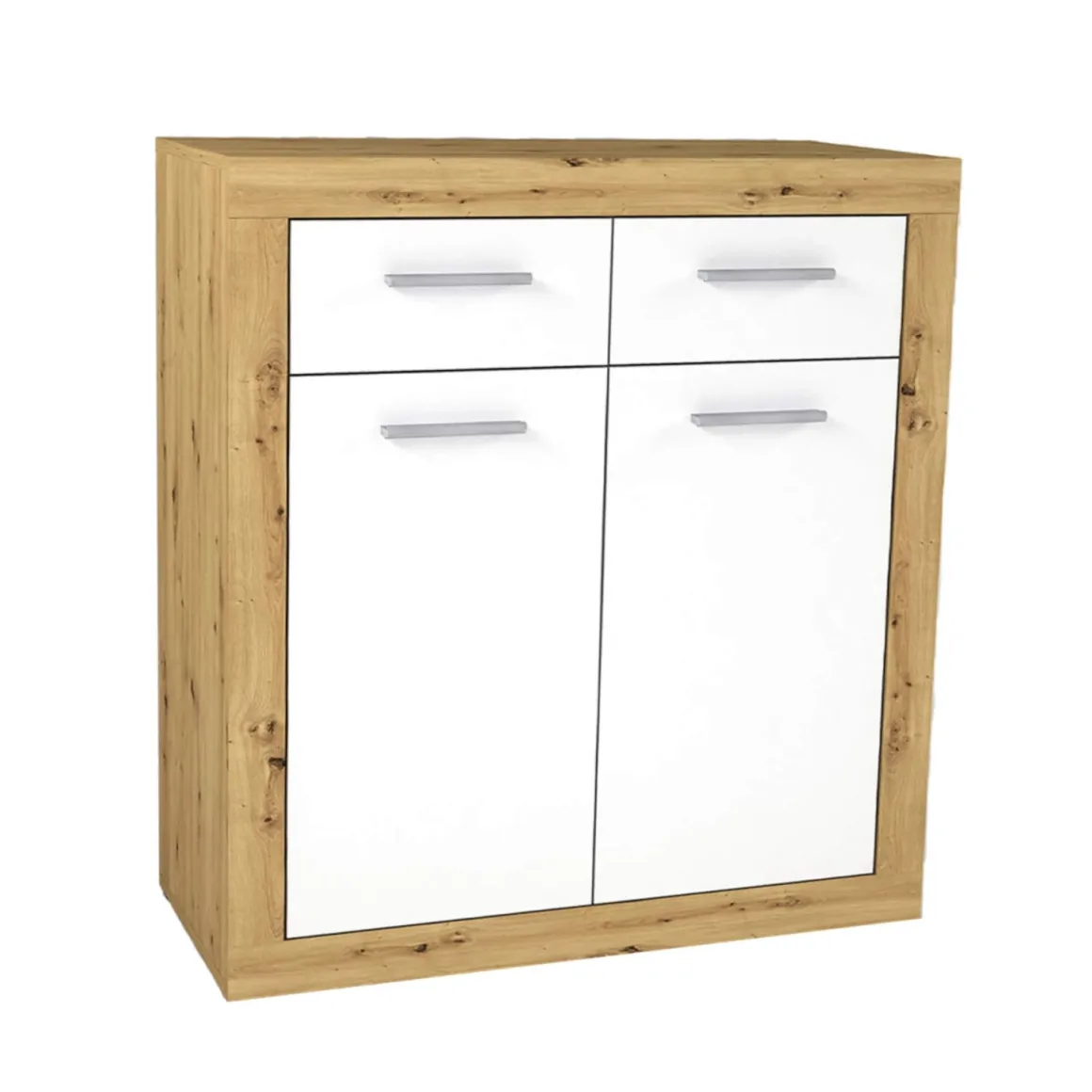 Commode 2 portes 2 tiroirs - CO13055