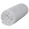 Drap en coton Baby Fox 118x180cm - Gris clair