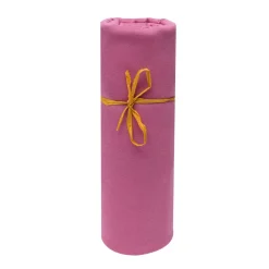 Drap housse bébé jersey bio lie de vin