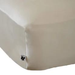 Drap housse bonnet 30 cm en bambou uni