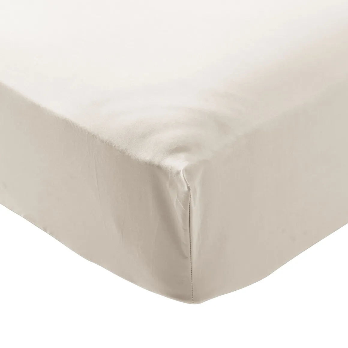 Drap housse coton percale bonnet 30 cm - SOMEO