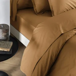 Drap housse coton percale bonnet 30 cm - SOMEO