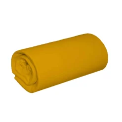 Drap housse jersey jaune moutarde bonnet 30 cm