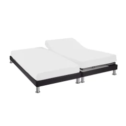 Drap housse pour lit articulé 100% coton biologique bonnet 30 cm