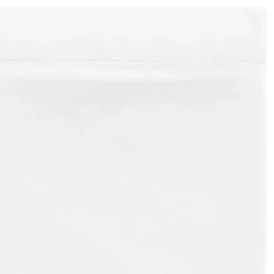 Drap plat blanc 100% satin de coton