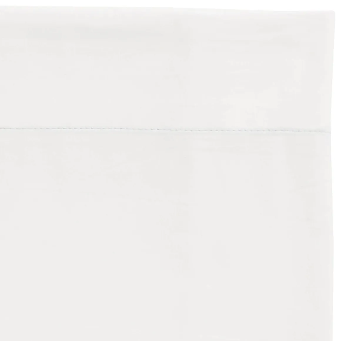 Drap plat 100% coton blanc