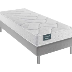 Ensemble Dunlopillo Aérial® 18 cm TULIPE, matelas, sommier, pieds