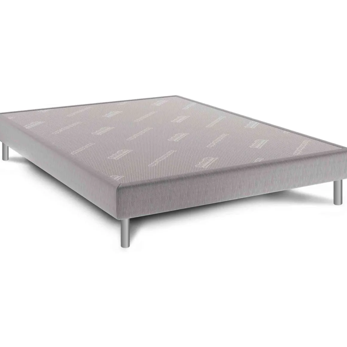 Ensemble Dunlopillo Aérial® 20 cm JONQUILLE, matelas, sommier, pieds
