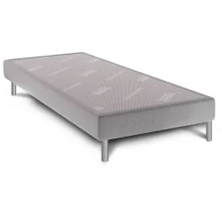 Ensemble Dunlopillo 100% latex naturel 7 zones 22cm HORTENSE, matelas, sommier, pieds