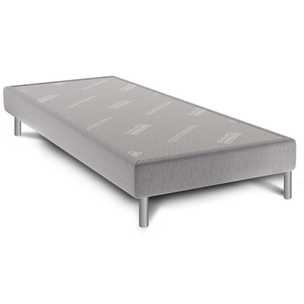Ensemble Dunlopillo 100% latex 7 zones 20cm DAHLIA, matelas, sommier, pieds