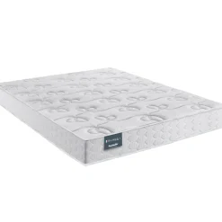 Ensemble Dunlopillo 100% latex 7 zones 18cm LAVANDE, matelas, sommier, pieds