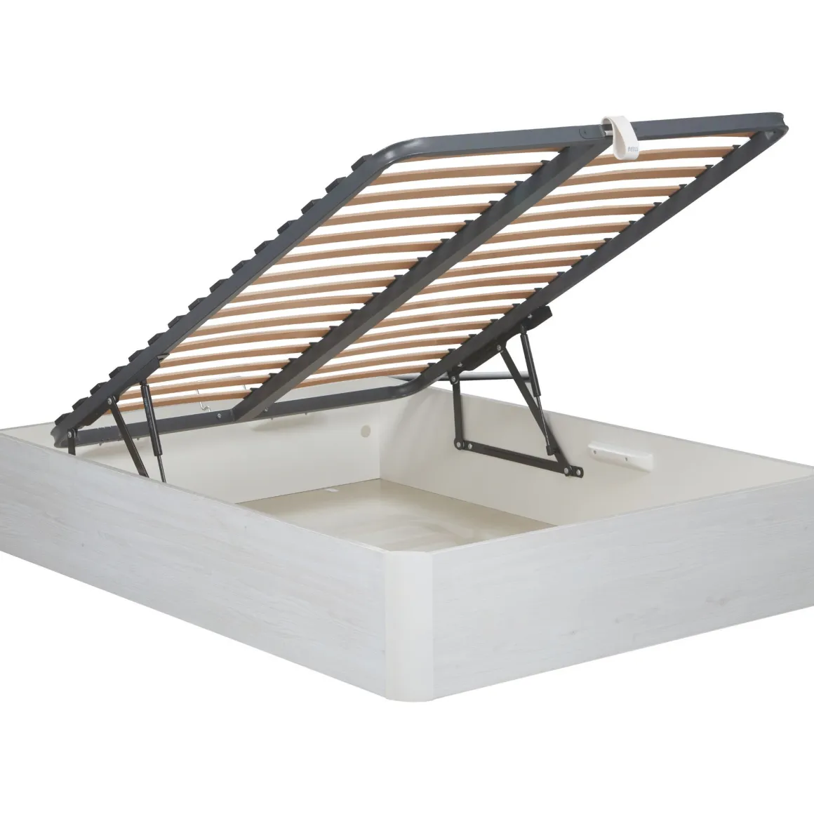 Ensemble lit coffre et matelas ressorts ensachés ferme Merinos