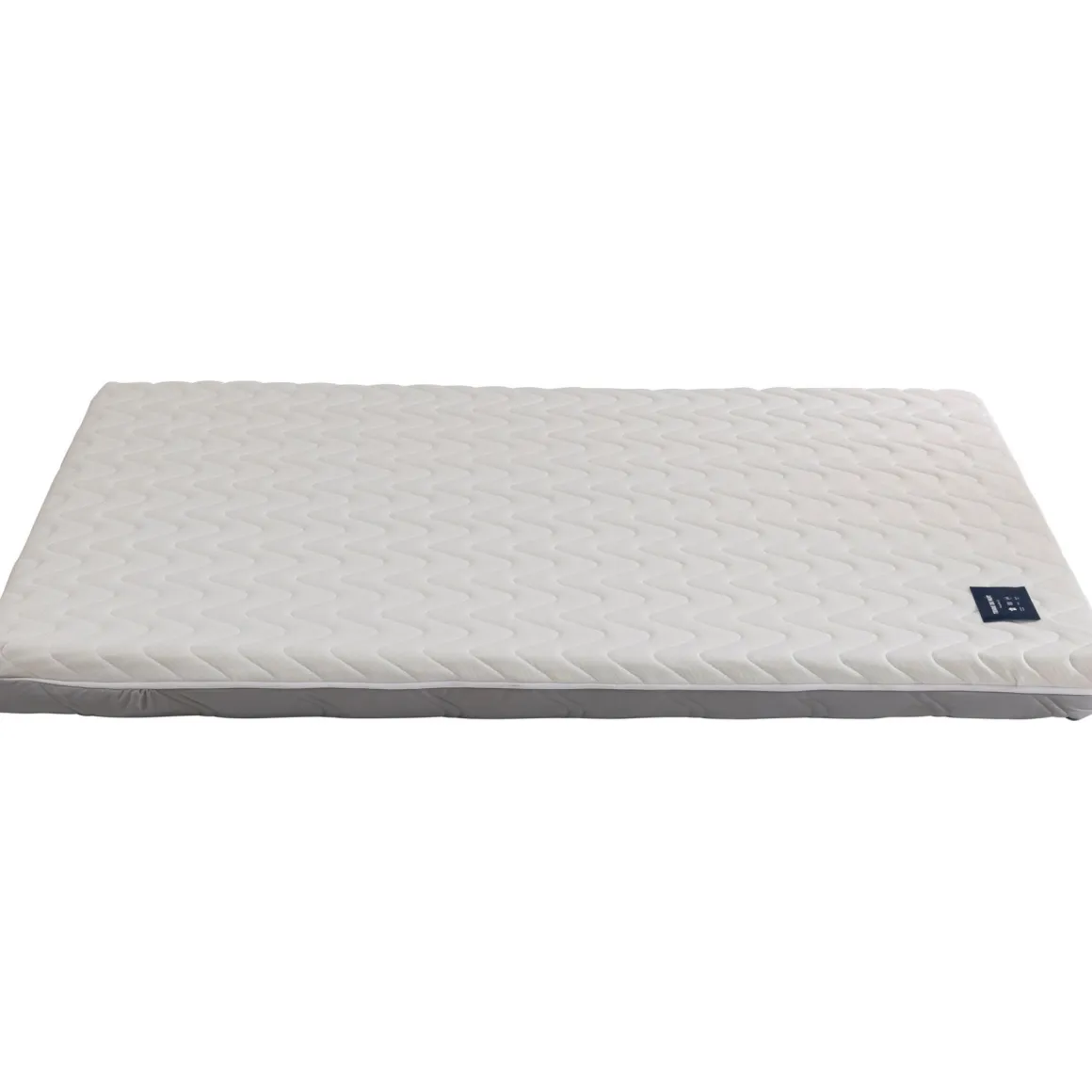 Ensemble matelas ferme mousse Tranquillité 2.0 + Lit adulte cannage bois naturel - LT17018