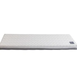 Ensemble matelas ferme mousse Tranquillité 2.0 + Lit enfant cannage bois naturel - LT17018