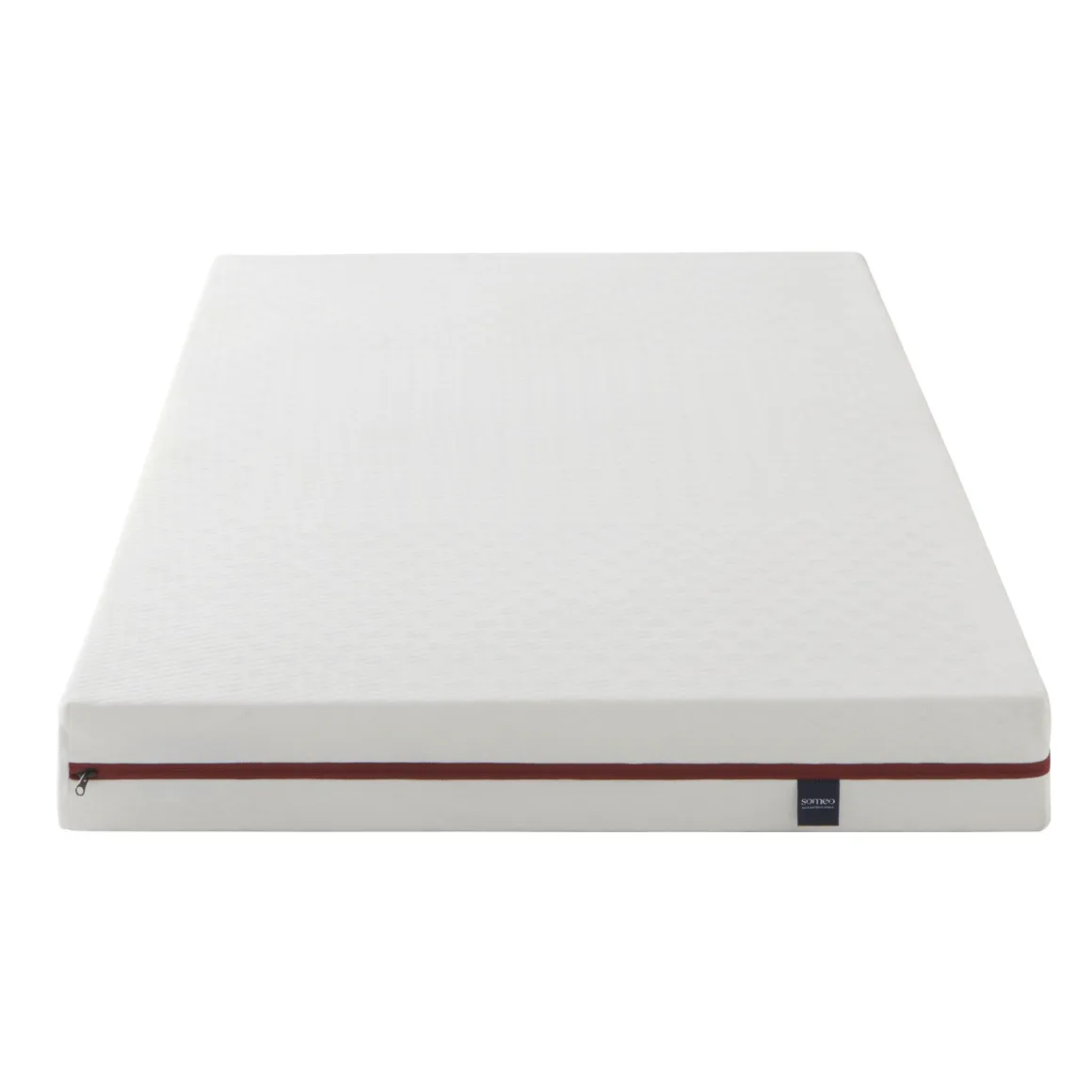 Ensemble matelas junior 100% latex, sommier, pieds, couette et oreiller Crépuscule 200 - SOMEO