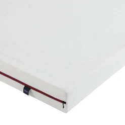 Ensemble matelas junior 100% latex, sommier, pieds, couette et oreiller Crépuscule 200 - SOMEO
