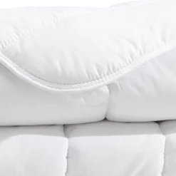 Ensemble matelas junior 100% latex, sommier, pieds, couette et oreiller Crépuscule 200 - SOMEO