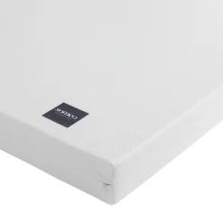 Ensemble matelas junior mousse, sommier, pieds, tête de lit, couette et oreiller Aurore 100 - SOMEO