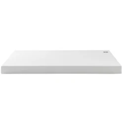 Ensemble matelas junior mousse, sommier, pieds, tête de lit, couette et oreiller Aurore 100 - SOMEO