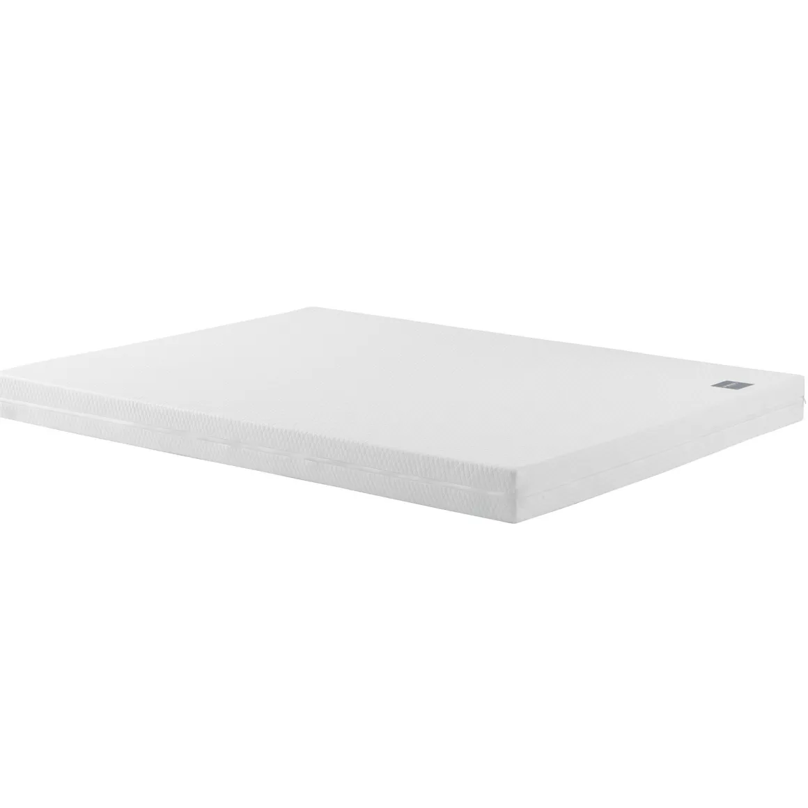Ensemble matelas junior mousse, sommier, pieds, tête de lit, couette et oreiller Aurore 100 - SOMEO