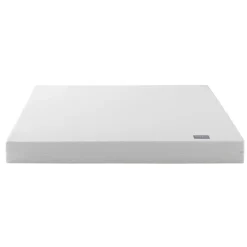 Ensemble matelas junior mousse, sommier, pieds, tête de lit, couette et oreiller Aurore 100 - SOMEO