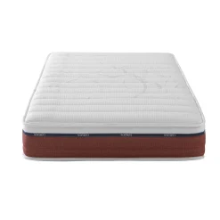 Ensemble matelas 100% latex, sommier et pieds Crépuscule 600 - SOMEO