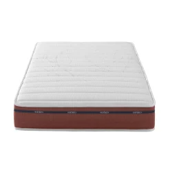 Ensemble matelas 100% latex, sommier, pieds, couette et oreiller Crépuscule 500 - SOMEO