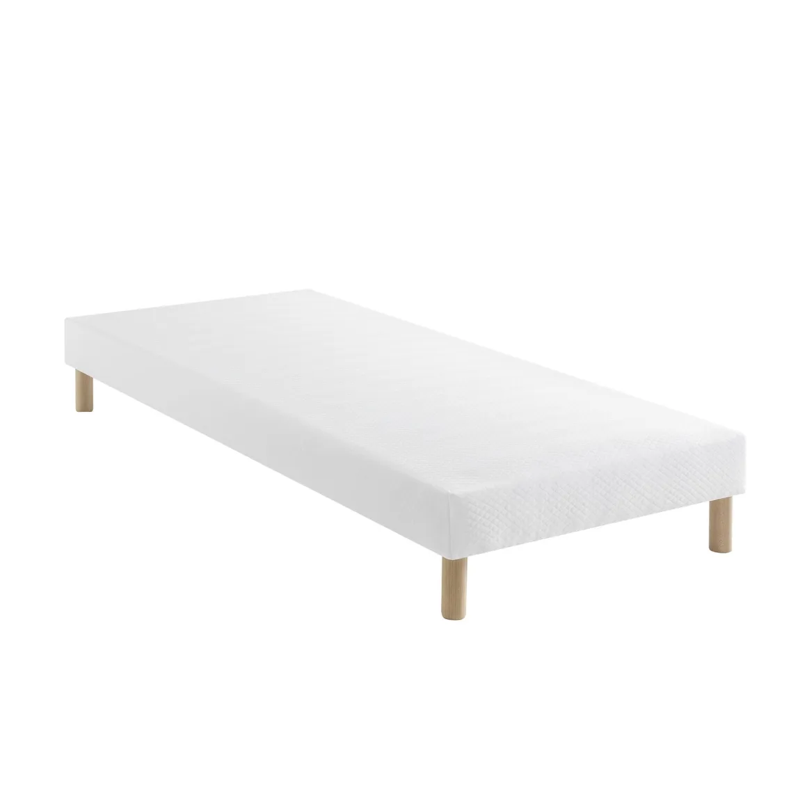 Ensemble matelas 100% latex, sommier Constellation et pieds Crépuscule 600 - SOMEO