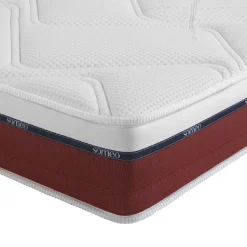 Ensemble matelas 100% latex, sommier Constellation et pieds Crépuscule 600 - SOMEO