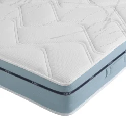 Ensemble matelas mémoire de forme, sommier, pieds et tête de lit Songe 500 - SOMEO