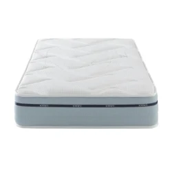 Ensemble matelas mémoire de forme, sommier, pieds, couette et oreiller Songe 500 - SOMEO
