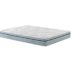 Ensemble matelas mémoire de forme, sommier, pieds, couette et oreiller Songe 500 - SOMEO