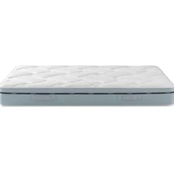 Ensemble matelas mémoire de forme, sommier, pieds, tête de lit, couette et oreiller Songe 500 - SOMEO
