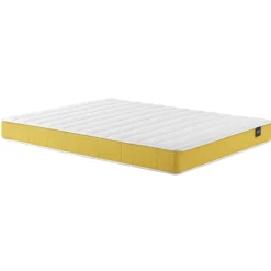 Ensemble matelas mousse, sommier, pieds et tête de lit Aurore 400 - SOMEO