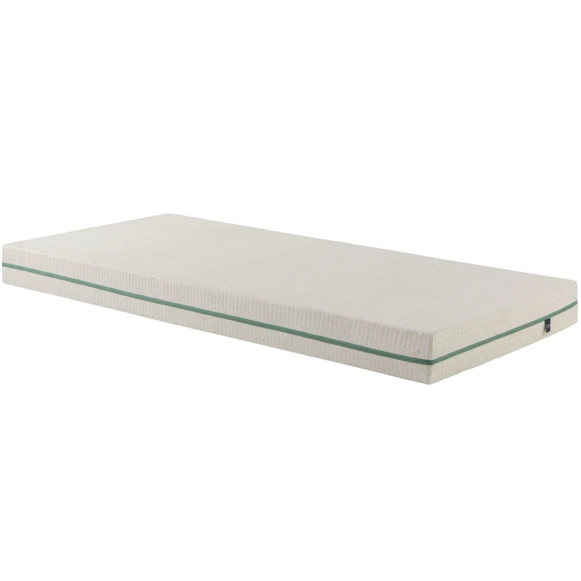Ensemble matelas naturel latex naturel enfant, sommier et pieds Aube 200 - SOMEO