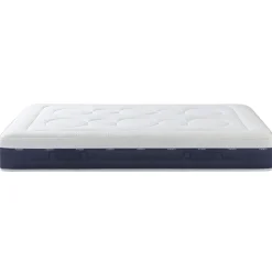 Ensemble matelas ressorts et mémoire de forme, sommier, pieds et tête de lit Rêve 600 - SOMEO