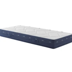 Ensemble matelas ressorts et mémoire de forme, sommier, pieds, couette et oreiller Rêve 500 - SOMEO