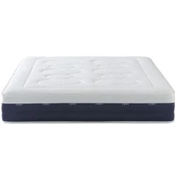Ensemble matelas ressorts et mémoire de forme, sommier et pieds Rêve 600 - SOMEO