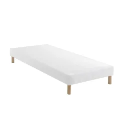 Ensemble matelas ressorts, latex et mémoire de forme, sommier Constellation et pieds Rêve 700 - SOMEO