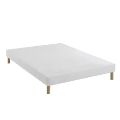 Ensemble matelas ressorts, latex et mémoire de forme, sommier Constellation et pieds Rêve 700 - SOMEO