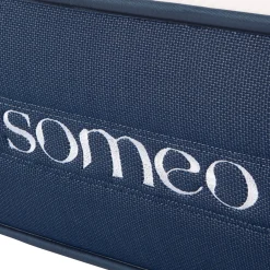 Ensemble matelas ressorts, latex et mémoire de forme, sommier, pieds et tête de lit Rêve 700 - SOMEO