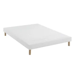 Ensemble matelas ressorts, sommier Lune et pieds Rêve 400 - SOMEO