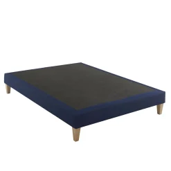 Ensemble matelas ressorts, sommier, pieds et tête de lit Rêve 300 - SOMEO